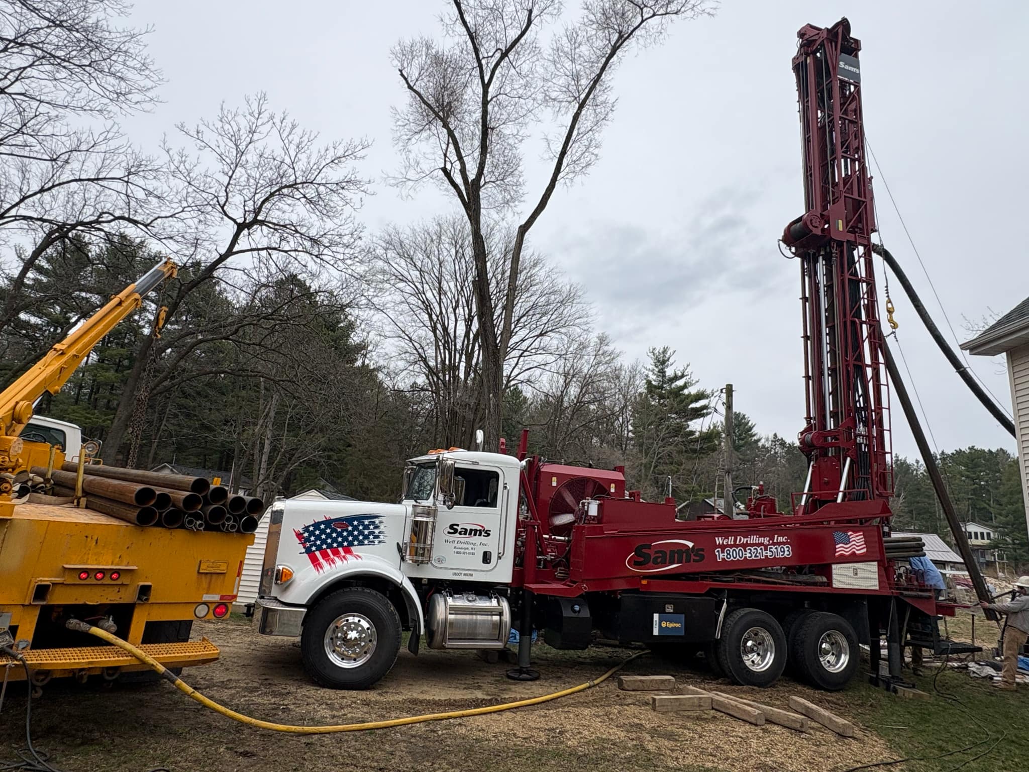  Working with Sam's Well Drilling!
